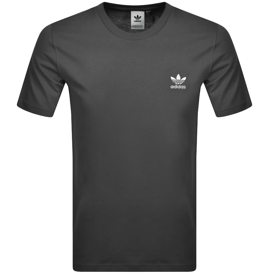 Alternative Image for Productadidas Originals Essential T Shirt Grey1